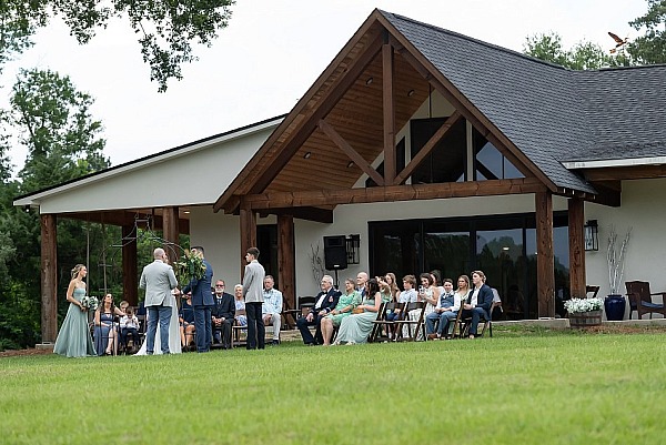 Clayton and Amber's wedding at the Blue Heron