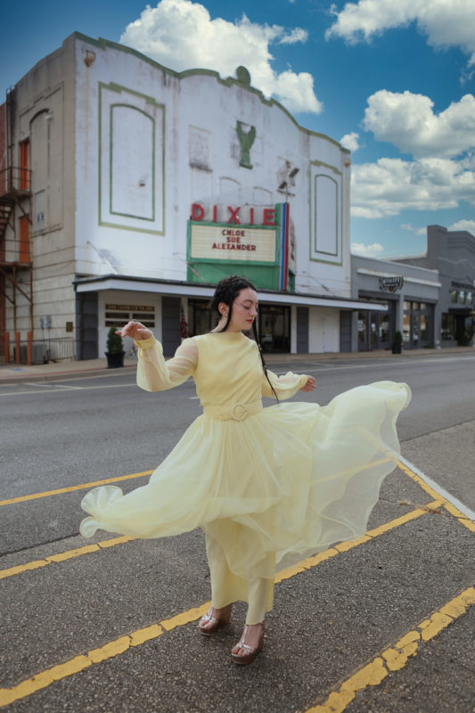 Ruston Homeschool School Senior Student Graduation Session Ruston Dixie Theater